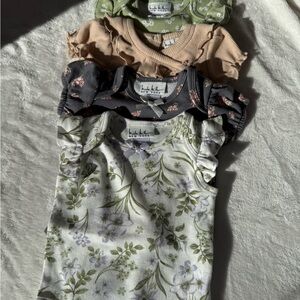 Baby Floral and Solid Tops